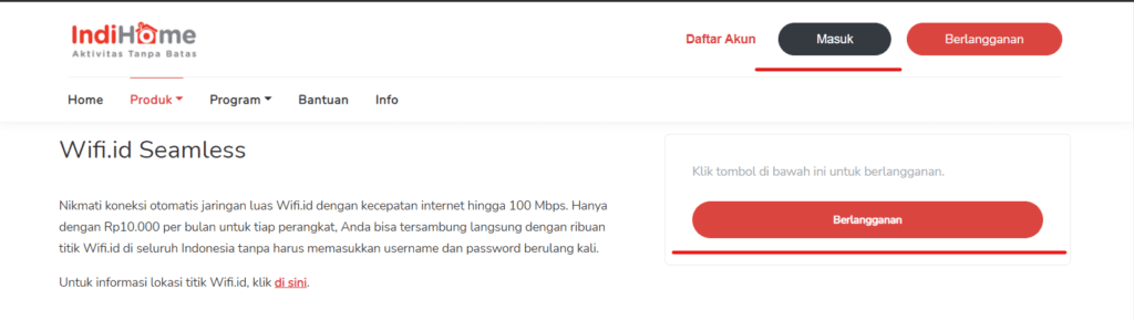 Cara Menggunakan WiFi Id Seamless Melalui Website Indihome