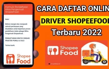 pendaftaran driver shopee food