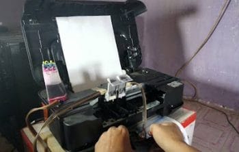 cara memperbaiki printer canon ip2770 tinta hitam tidak keluar