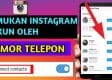 cara mencari orang di instagram dengan nomor hp